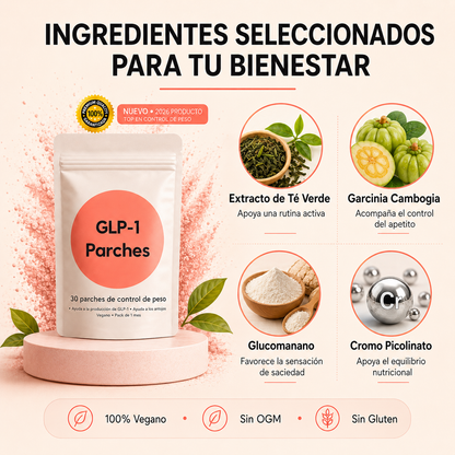 Parches GLP-1 x30 — Menos apetito, más resultados